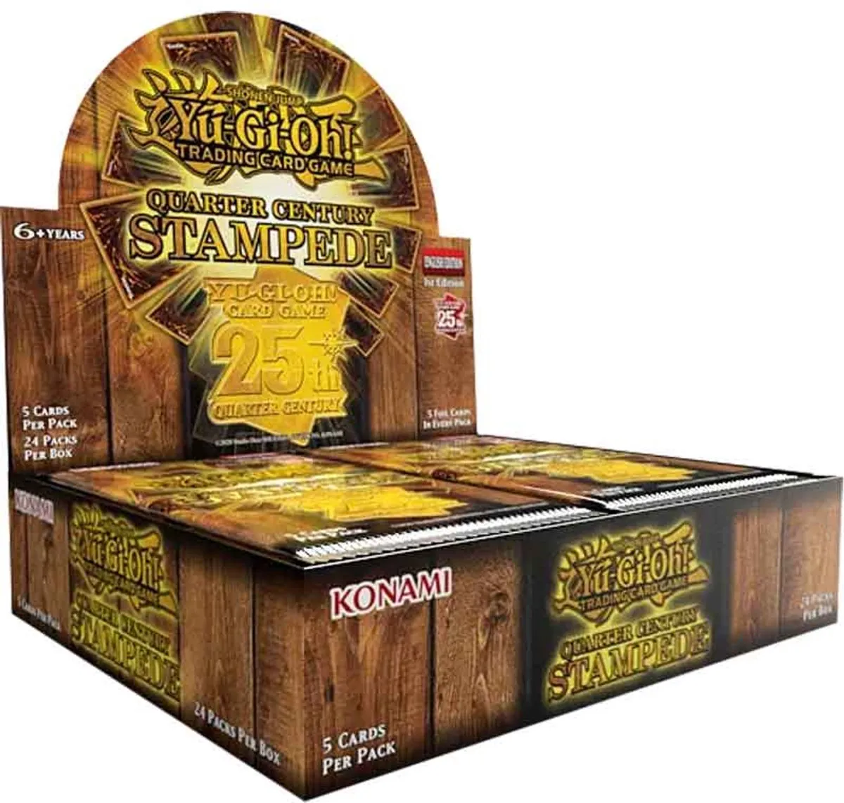 Konami Yu-Gi-Oh! Quarter Century Stampede Booster Box - 24 Stuks
