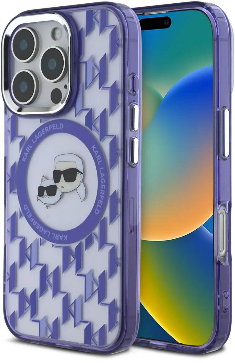 Karl Lagerfeld Hoesje iPhone 16 Pro MagSafe
