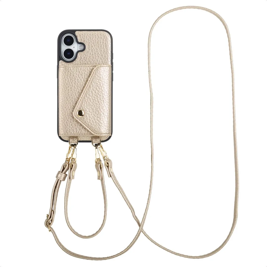 Selencia Sera Koordhoes iPhone 17 - Champagne - 3 Pasjes