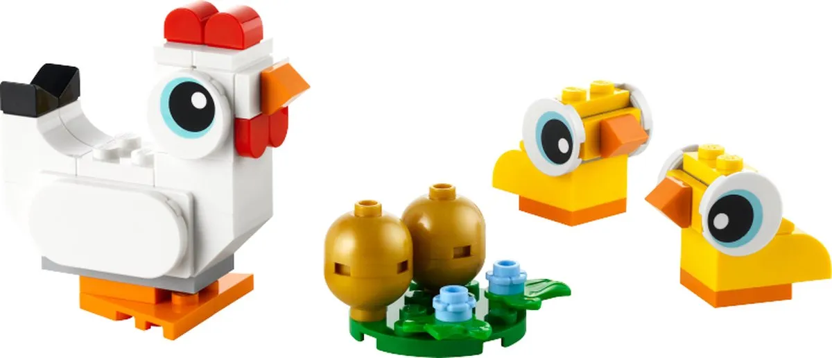 LEGO Creator Paaskippen 30643 - 61 Stukken - Multikleur