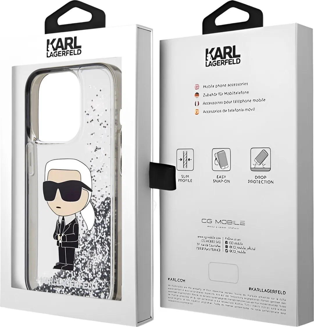 Karl Lagerfeld iPhone 15 Pro Hoesje H64096
