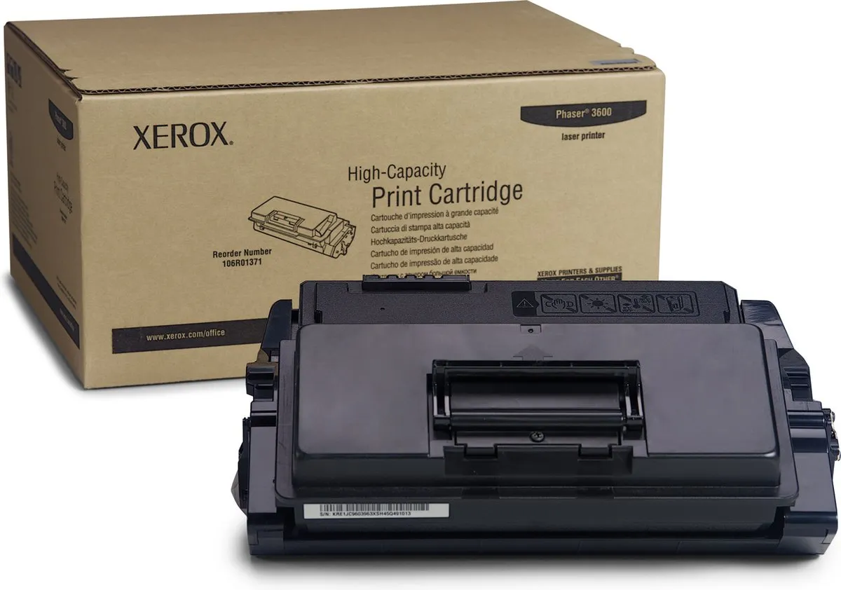 Xerox 106R01371 Tonercartridge Zwart - 14.000 pagina's