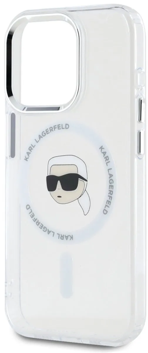 Karl Lagerfeld Magnetische Hoes iPhone 15 Pro Max - Transparent - afbeelding 6 van 6
