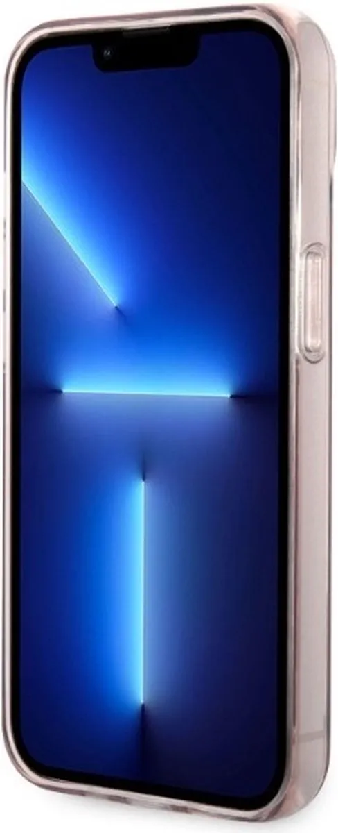 Karl Lagerfeld KLHCP14MHNCHTCP iPhone 14 Plus Hoesje - Roze
