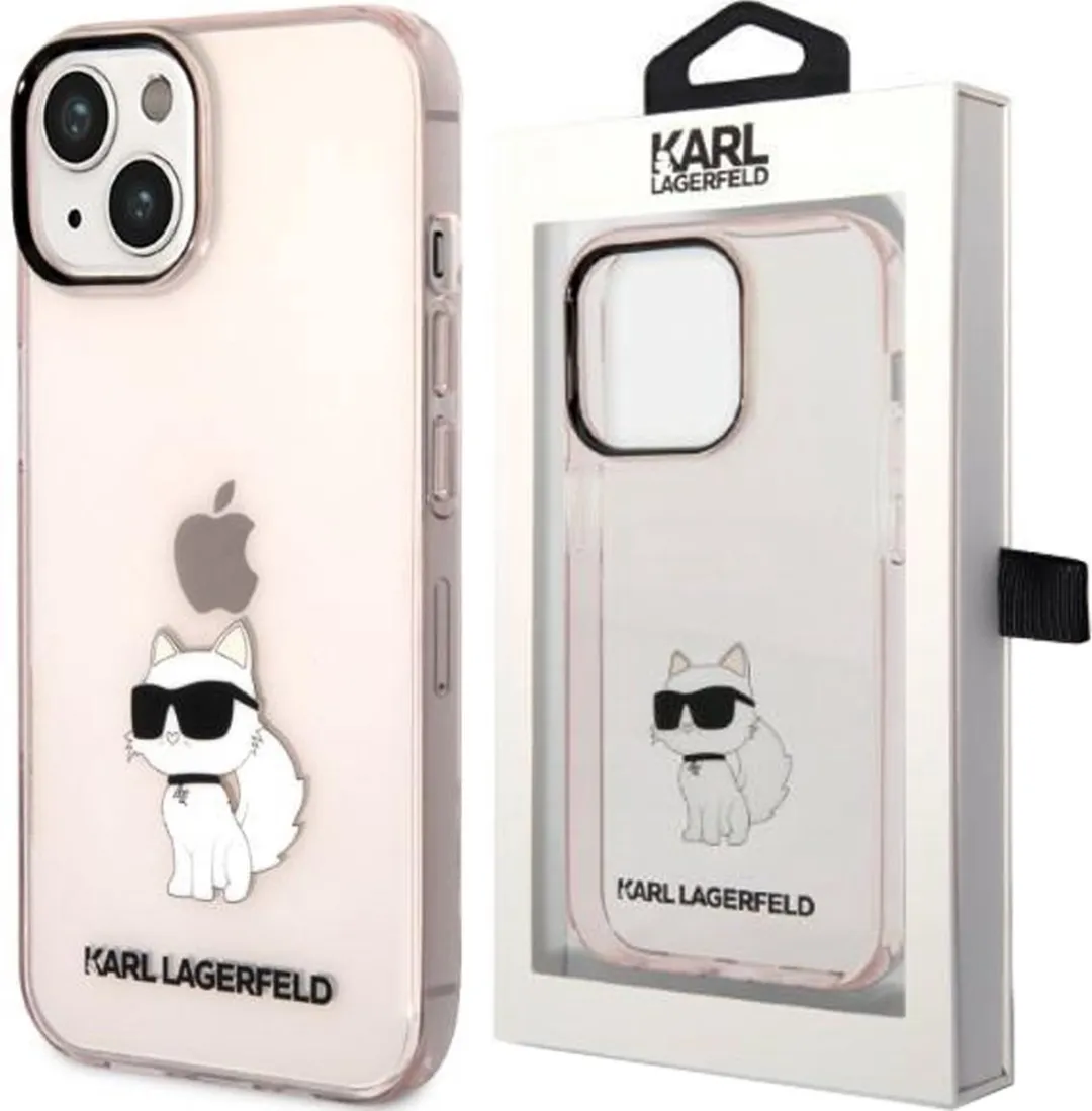 Karl Lagerfeld KLHCP14MHNCHTCP iPhone 14 Plus Hoesje