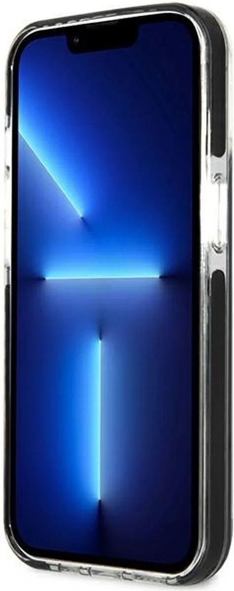 Karl Lagerfeld KLHCP13STPEIKK iPhone 13 mini Hoesje - Zwart