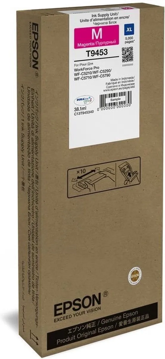 Compatible Ink Cartridge Epson XXL WF-R8590 Magenta