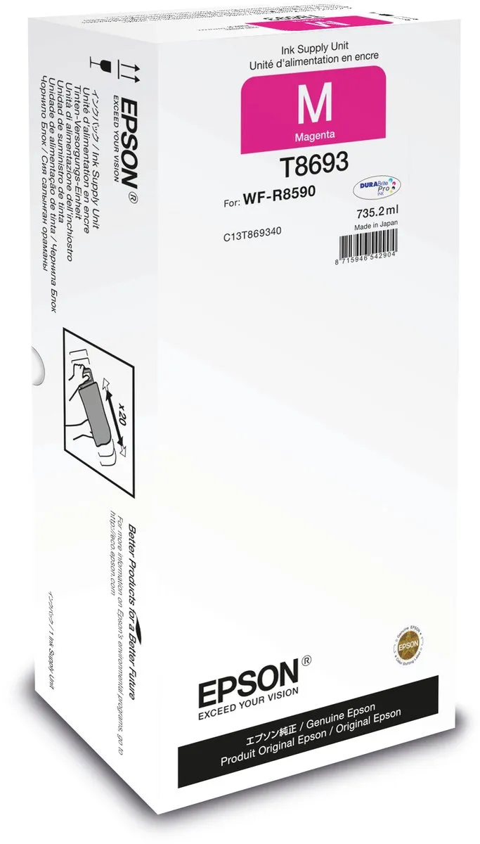 Compatible Ink Cartridge Epson XXL WF-R8590 Magenta