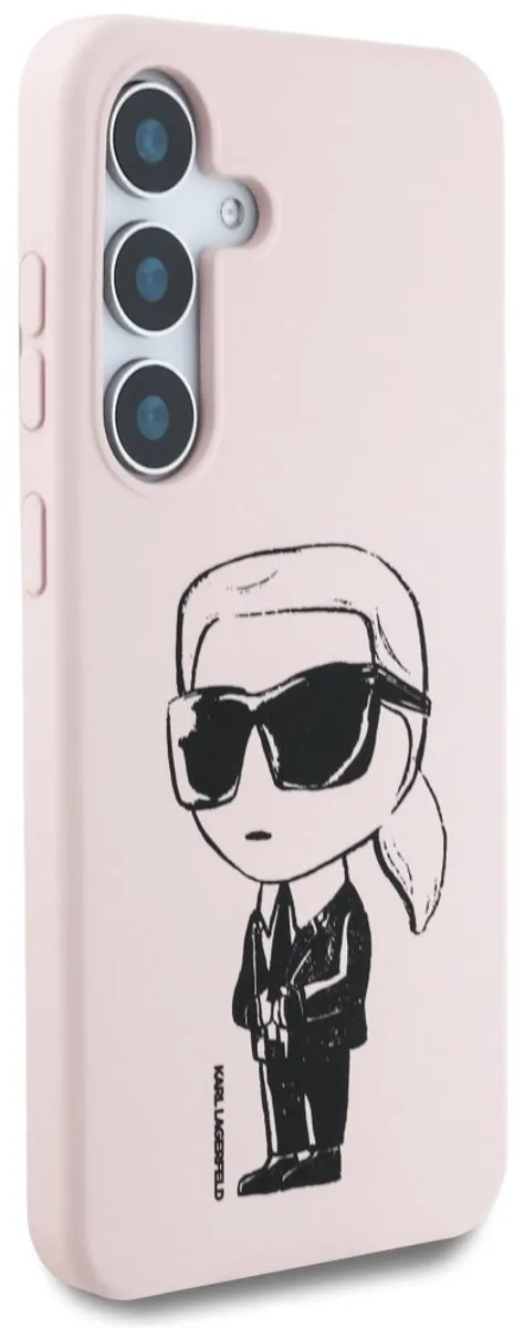 Karl Lagerfeld Silicone Etui - Samsung Galaxy S25 - Transparent