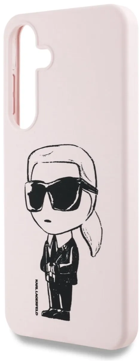 Karl Lagerfeld Silicone Etui - Samsung Galaxy S25 - Transparent