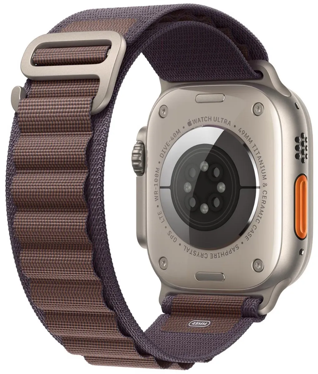 Apple Watch Indigo Alpine Loop 49mm - Large - afbeelding 4 van 5