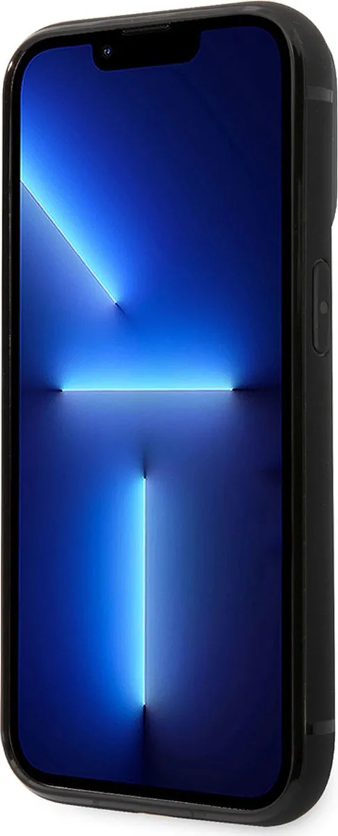 Karl Lagerfeld iPhone 14 Pro Backcase - Effen Zwart - MagSafe