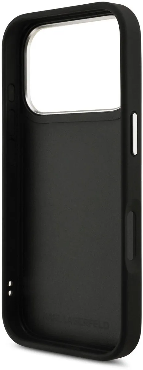 Karl Lagerfeld Back Cover Case iPhone 17 Pro - Zwart - afbeelding 6 van 6