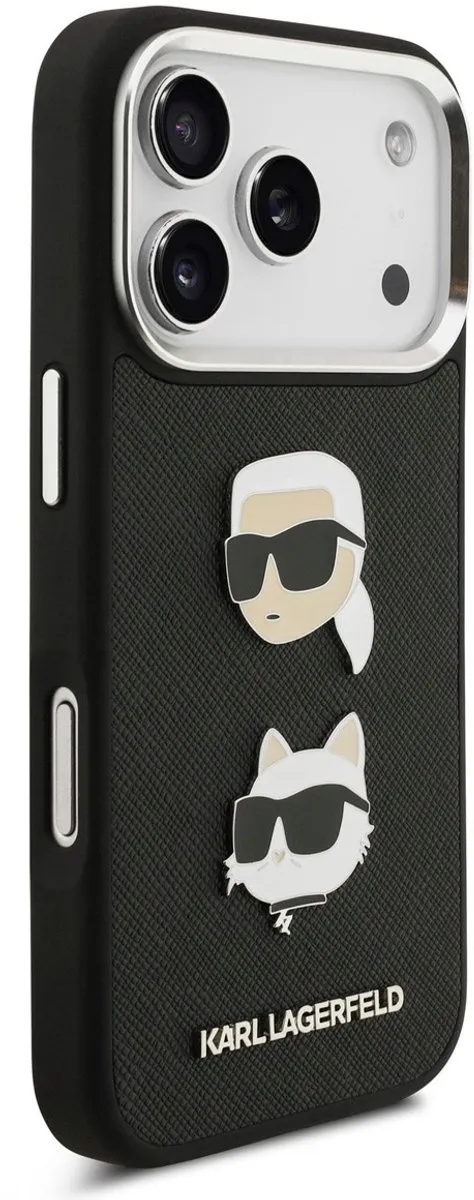 Karl Lagerfeld Back Cover Case iPhone 17 Pro - Zwart