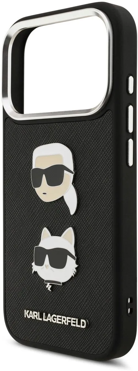 Karl Lagerfeld Back Cover Case iPhone 17 Pro - Zwart