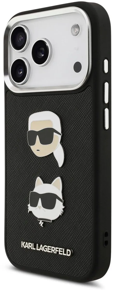 Karl Lagerfeld Back Cover Case iPhone 17 Pro - Zwart