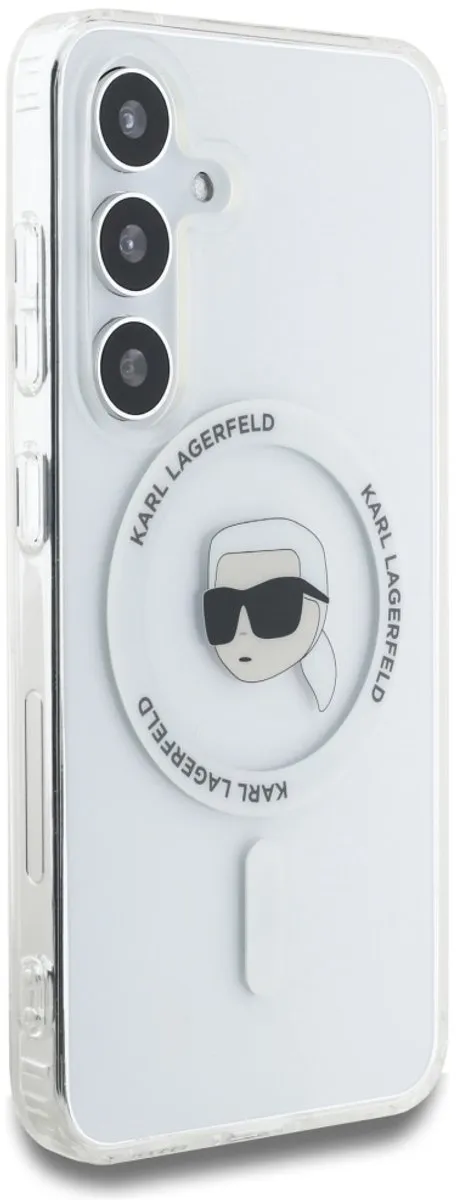 Karl Lagerfeld Hoesje voor Samsung Galaxy S25 - Transparent
