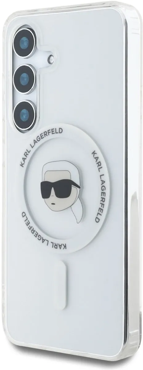 Karl Lagerfeld Hoesje voor Samsung Galaxy S25 - Transparent