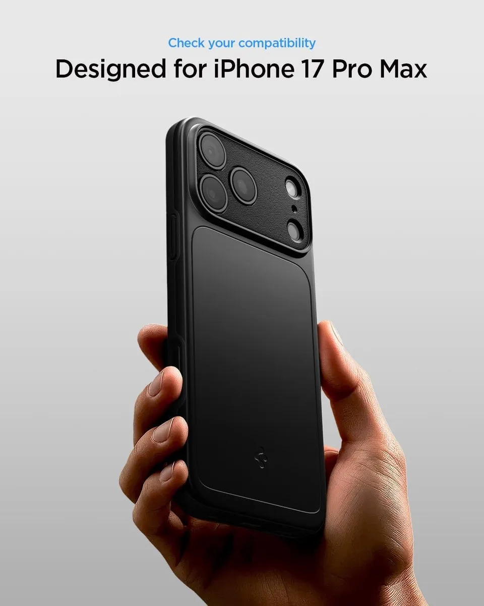 Spigen MagFit Hoesje iPhone 17 Pro Max - Zwart
