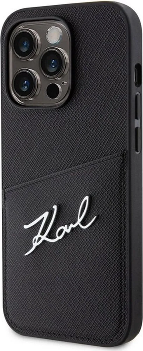 Karl Lagerfeld Saffiano Card Back Case KLHCP14MSCBK