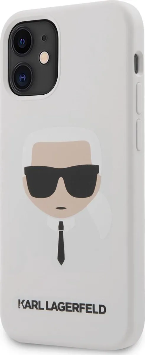 Karl Lagerfeld iPhone 12 Mini Hoesje Wit