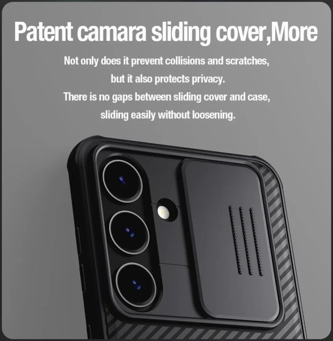 Nillkin CamShield Hoesje Galaxy S24 Plus - Groen