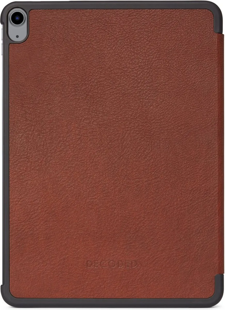 Decoded Leather Slim Cover iPad 10.9 2022 - Bruin