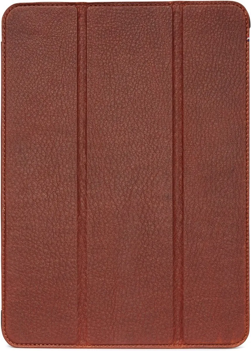 Decoded Leather Slim Cover iPad 10.9 2022 - Bruin