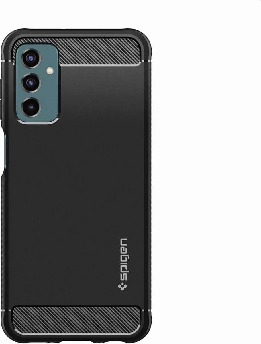 Spigen Rugged Armor Hoesje - Samsung Galaxy M23 - Zwart