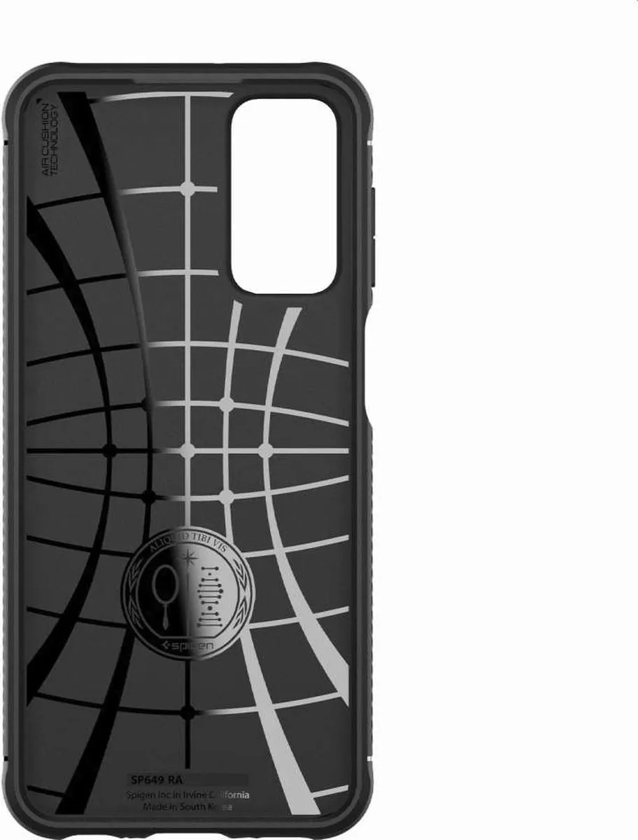 Spigen Rugged Armor Hoesje - Samsung Galaxy M23 - Zwart