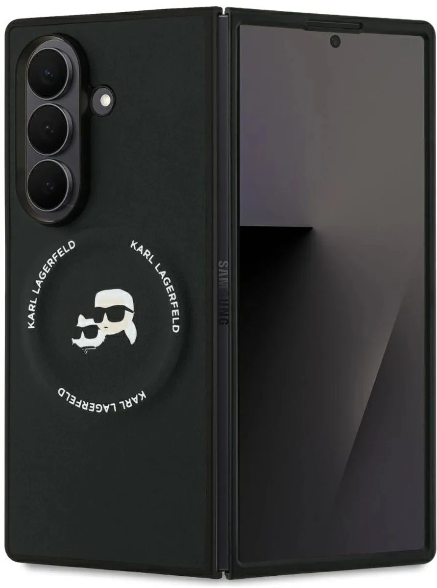 Karl Lagerfeld Case Karl&Choupette Logo Zwart