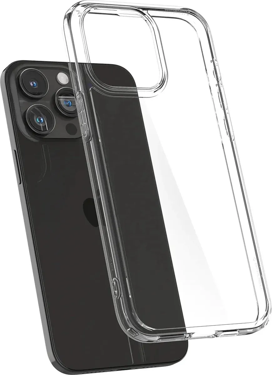 Spigen Ultra Hybrid Hoesje iPhone 15 Pro - Transparant
