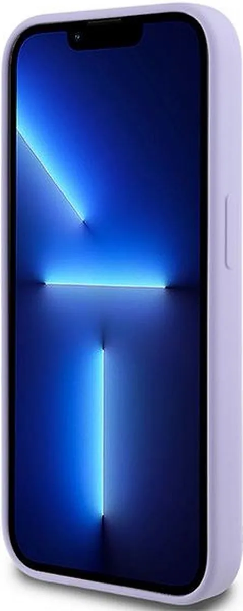 Karl Lagerfeld KLHMP14LSCMKCRHU iPhone 14 Pro Hoesje - Paars