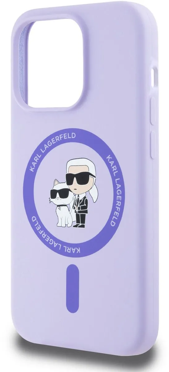 Karl Lagerfeld KLHMP14LSCMKCRHU iPhone 14 Pro Hoesje