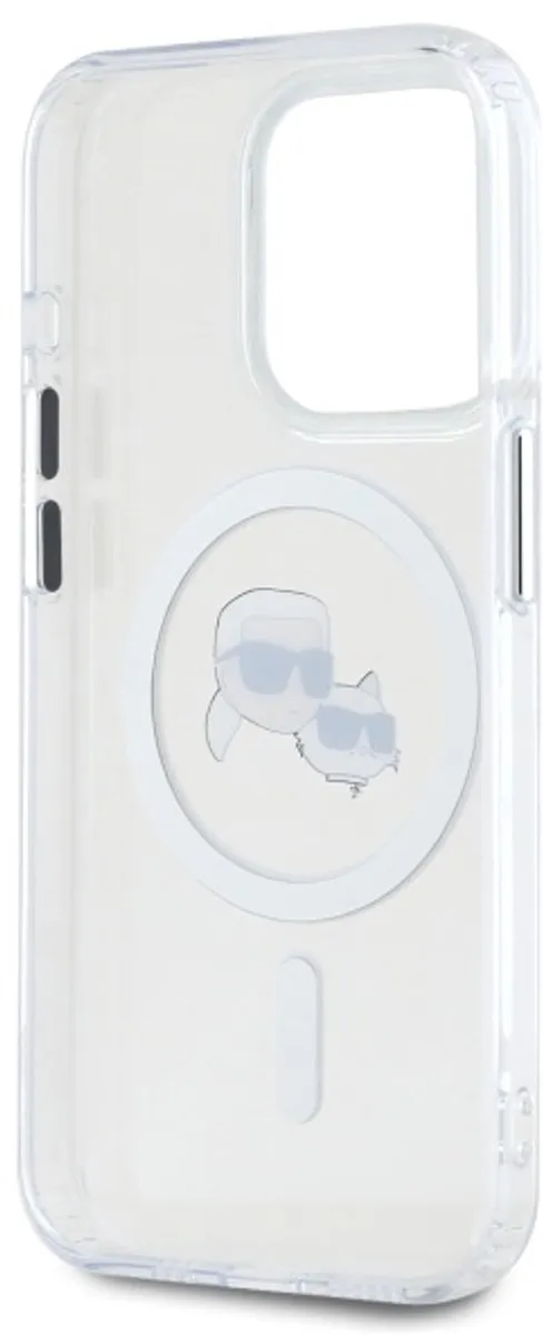Karl Lagerfeld KLHMP15XHLSKCH Hoesje iPhone 15 Pro Max - Transparant - afbeelding 6 van 6