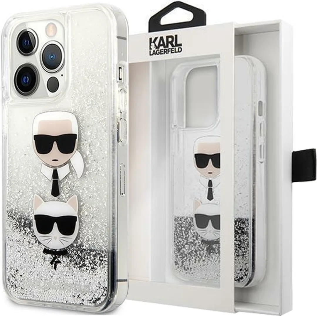 Karl Lagerfeld KLHCP13XKICGLS iPhone 13 Pro Max Hardcase