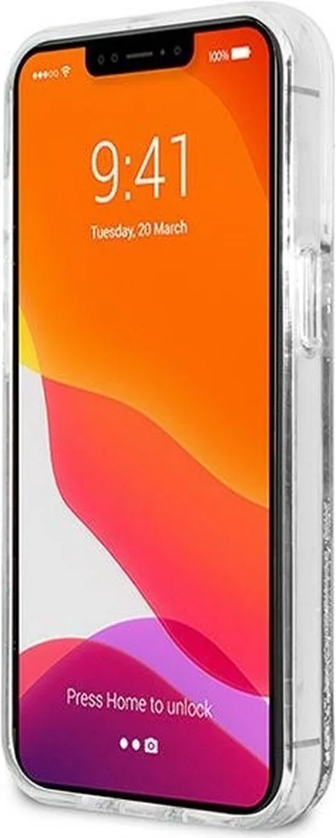Karl Lagerfeld KLHCP13XKICGLS iPhone 13 Pro Max Hardcase - Zilver