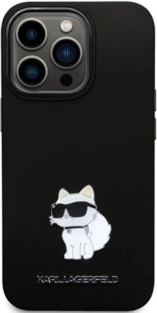 Karl Lagerfeld iPhone 13 Pro Hoesje - Zwart
