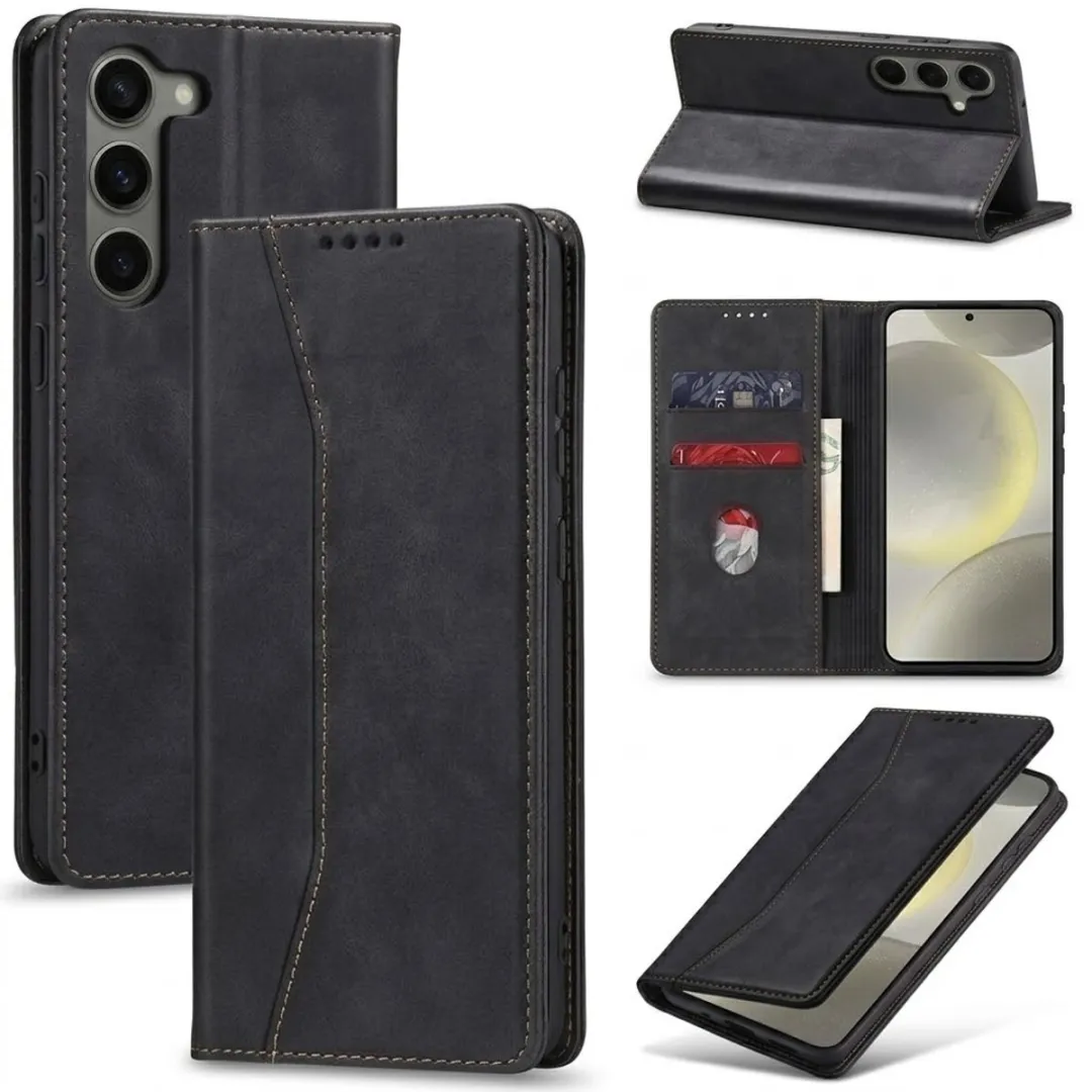NUVEX Zwart Wallet Case Samsung Galaxy S23