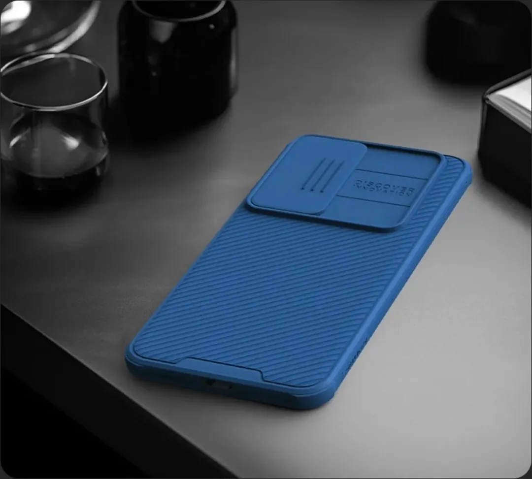 Nillkin CamShield Hoesje Galaxy S24 - Blauw