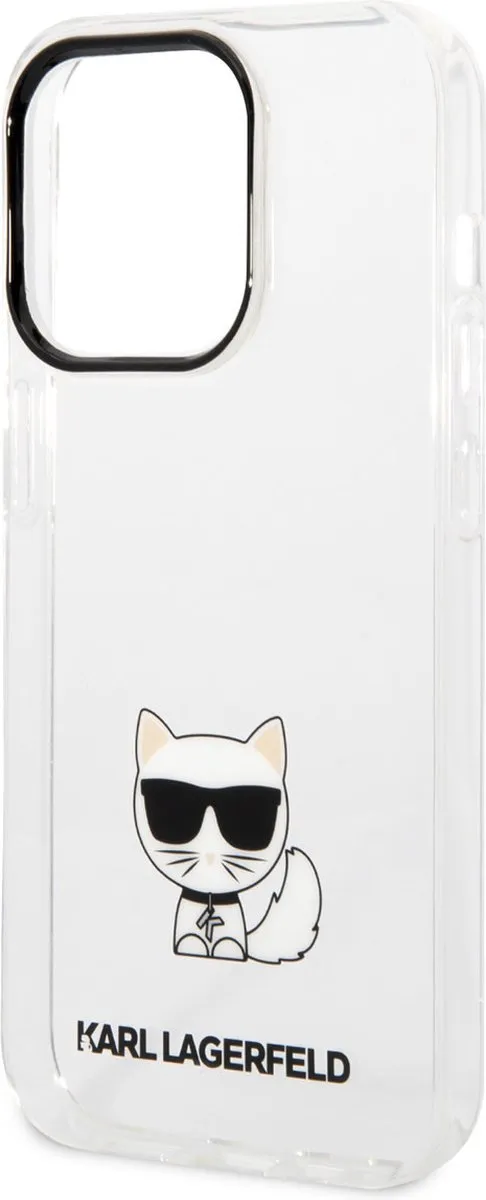Karl Lagerfeld TPU Smartphonehoesje iPhone 14 Pro Max - Transparant - 3666339076542