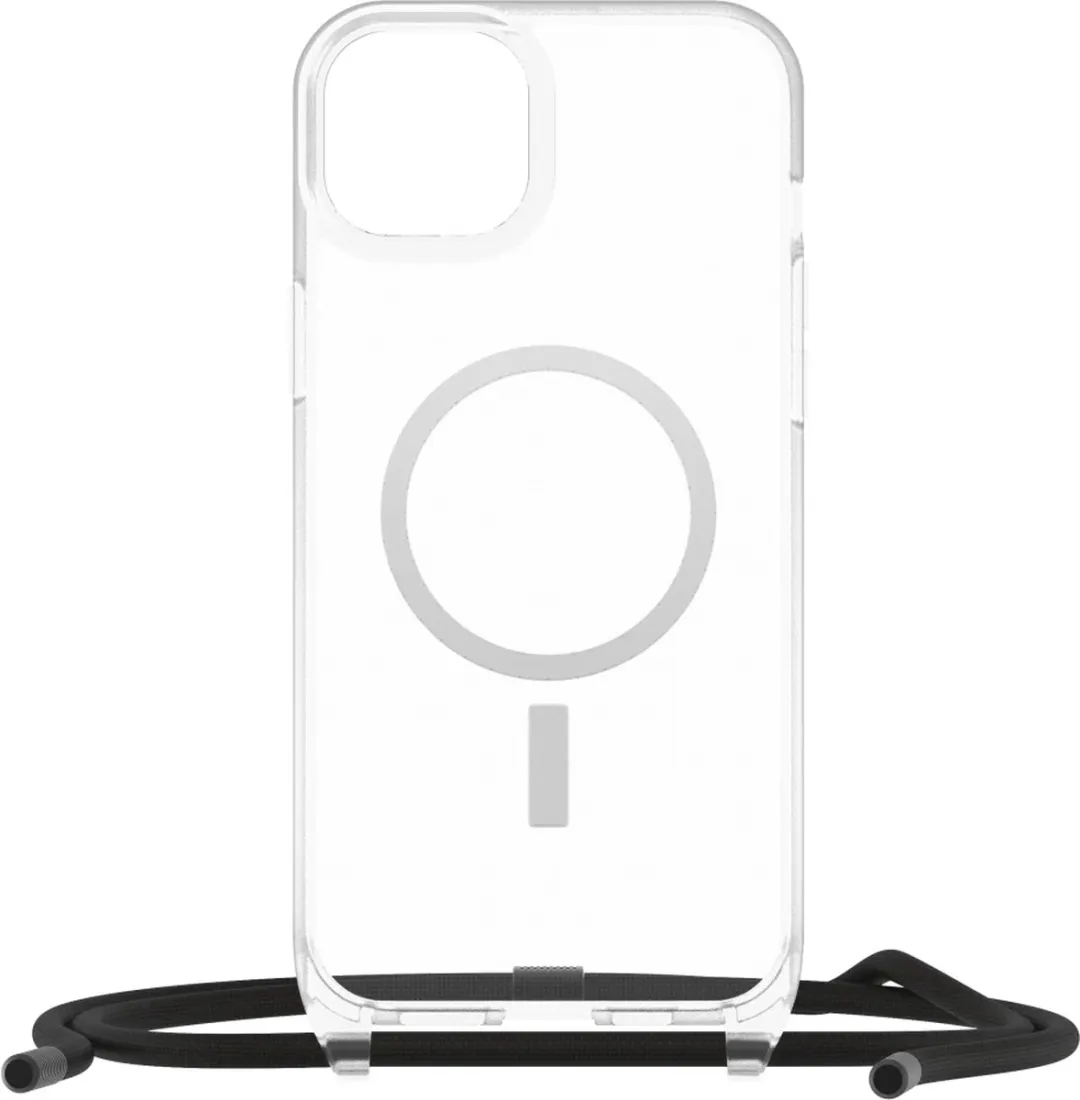 OtterBox React Necklace MagSafe Hoesje - iPhone 15 Plus - Transparant