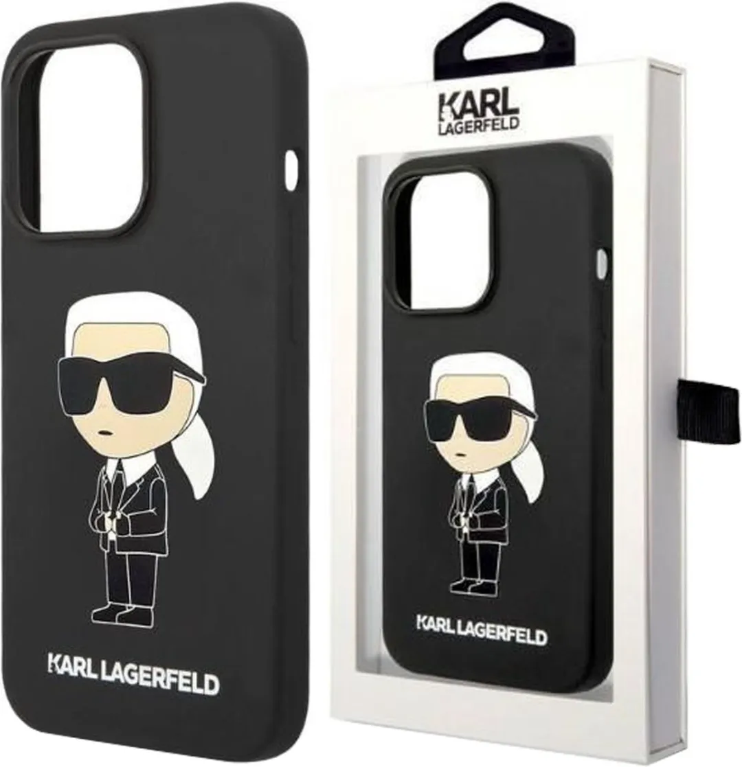 Karl Lagerfeld KLHCP14MSNIKBCK iPhone 14 Plus Hoesje