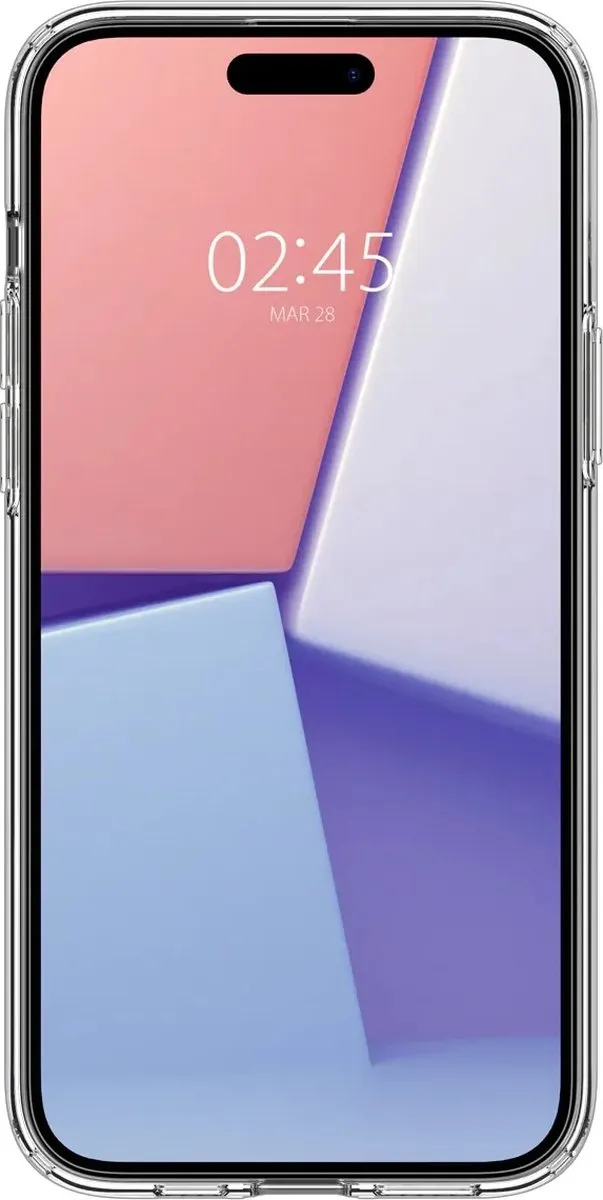 Spigen Liquid Crystal Hoesje iPhone 15 Plus - Transparant