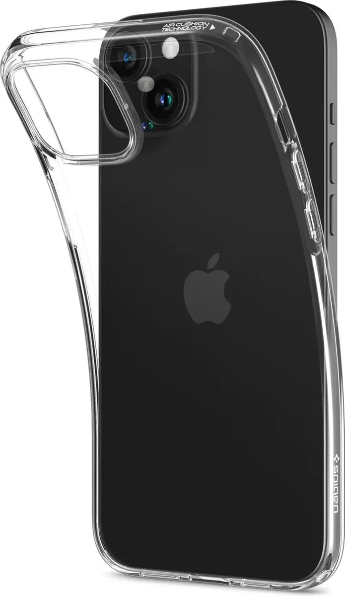 Spigen Liquid Crystal Hoesje iPhone 15 Plus - Transparant
