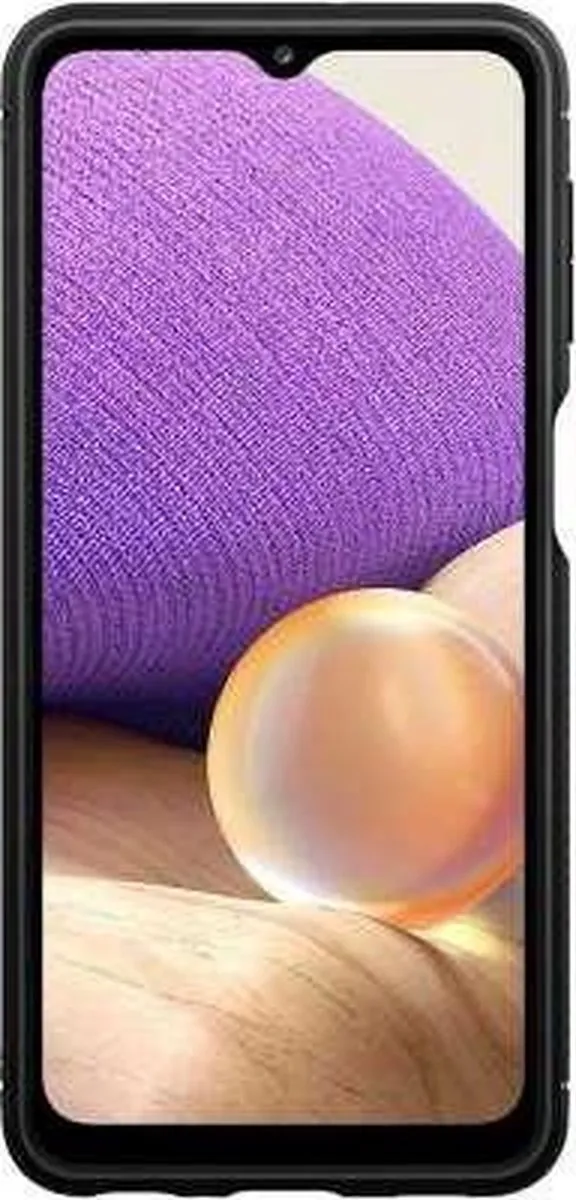 Spigen Rugged Armor Telefoonhoesje - Samsung Galaxy A32 5G - Zwart