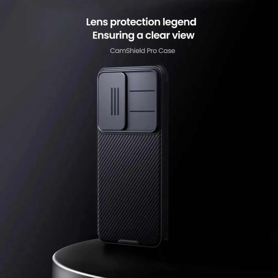 Nillkin Galaxy S25 Plus CamShield Hoesje - Zwart