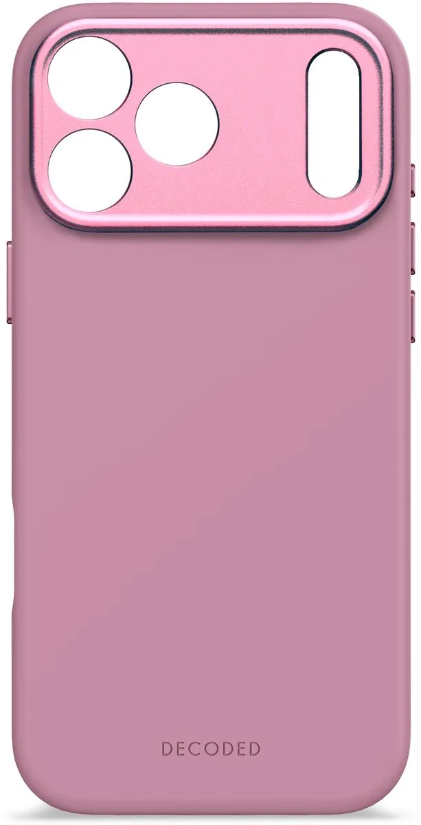 Decoded Siliconen Hoesje iPhone 17 Pro Max - Rosette Roze - afbeelding 6 van 6