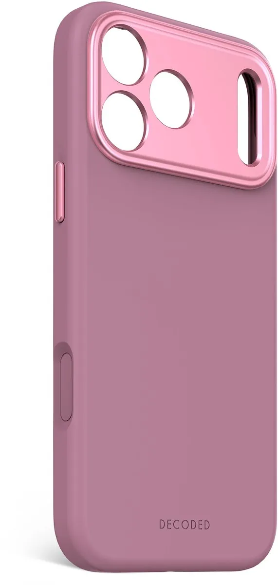 Decoded Siliconen Hoesje iPhone 17 Pro Max - Rosette Roze