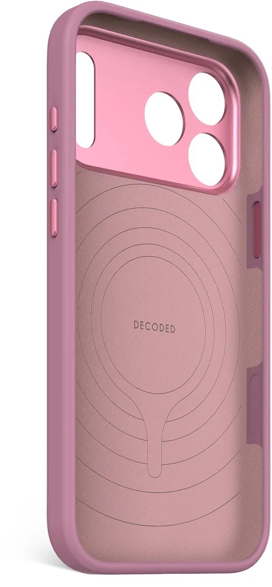 Decoded Siliconen Hoesje iPhone 17 Pro Max - Rosette Roze